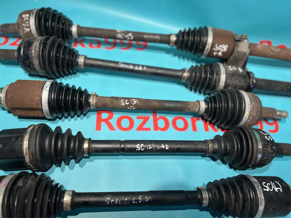 Полуось привод Renault Scenic 3 шрус Сценик 1.5dci 1.6b