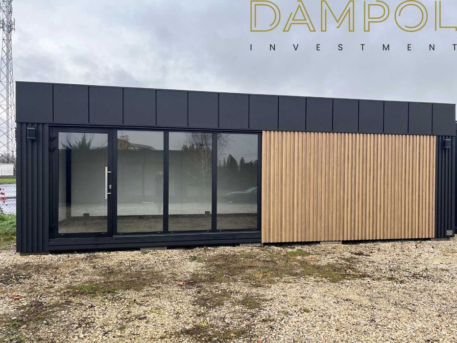 Pawilon/Kontener 9x3m  (Usługowy, Biurowy, fryzjer, Barber)