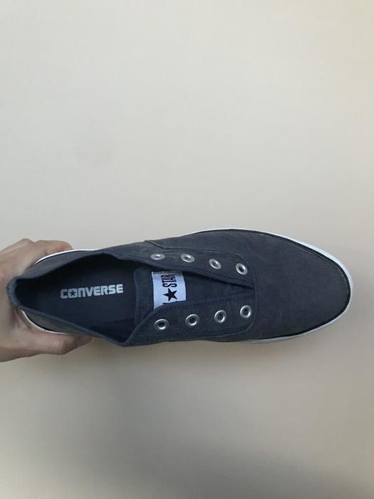 Мокасини кеди Converse chuck taylor під язичком , резинка що тримае