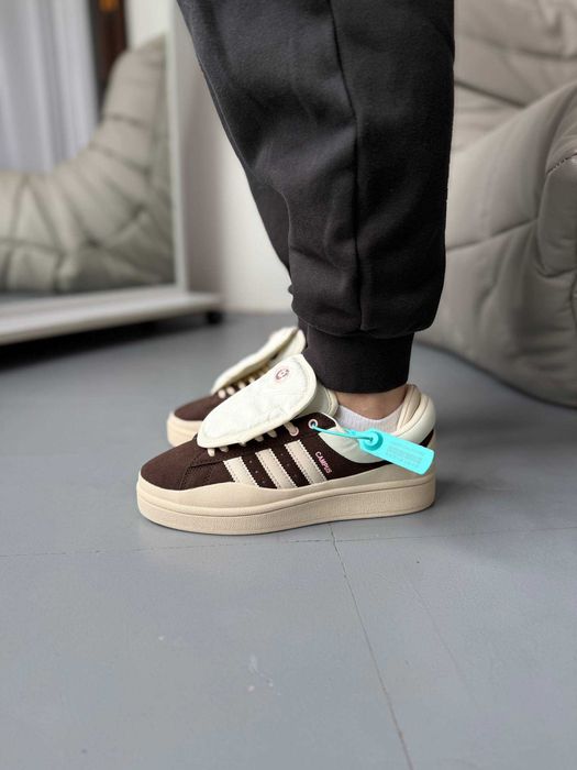 Кросівки Adidas Campus x Bad Bunny Brown Beige (37-41)