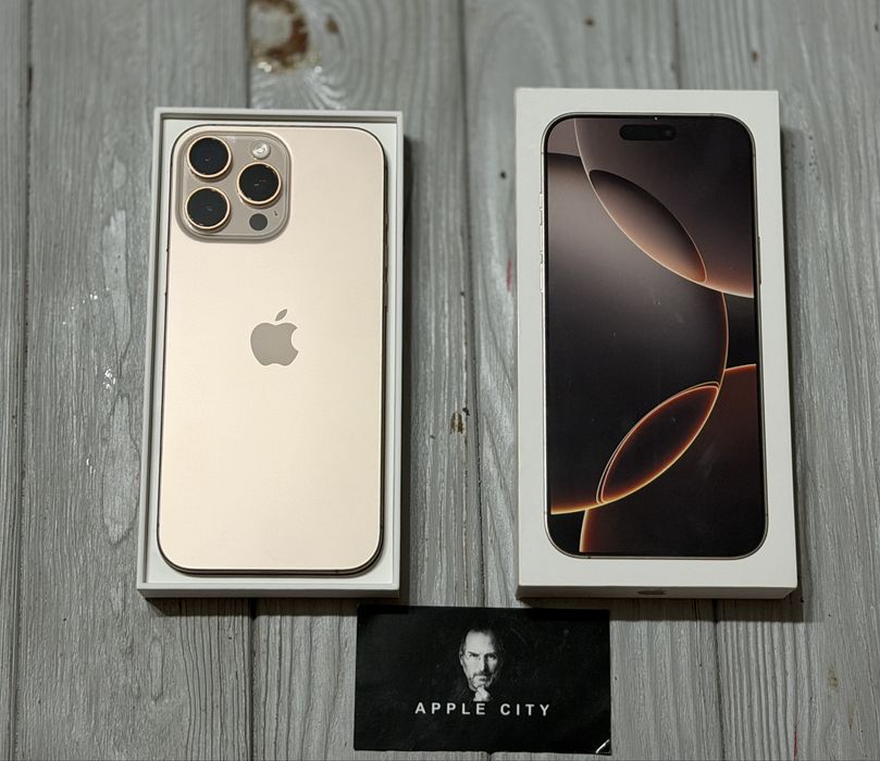 Ідеал IPhone 16 Pro 128 Desert Titanium Гарантія Магазин+обмін