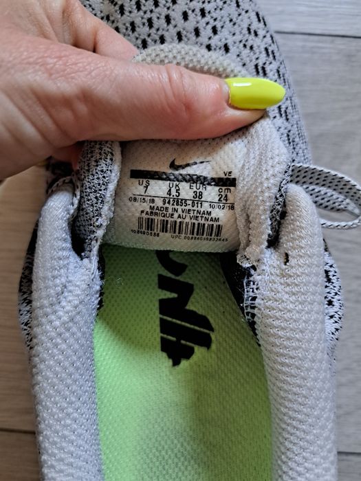 Adidasy Nike 38 szare