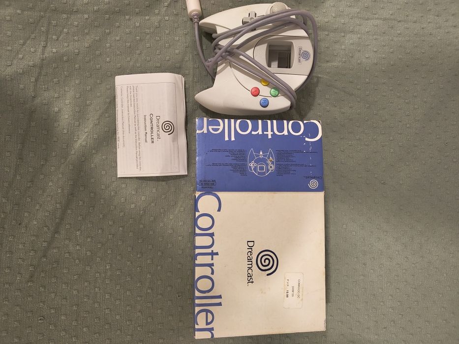 Comando Dreamcast na caixa