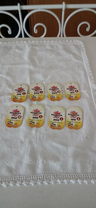 Chapas Identicadoras Bakugan