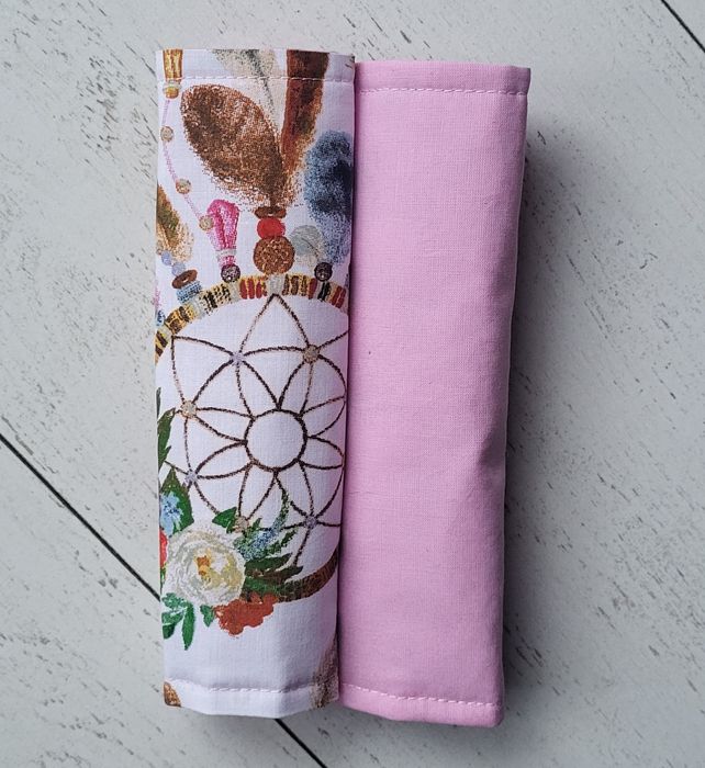 Ochraniacze na pasy. Komplet bawełniany.