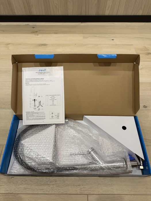 Змішувач для кухні Devit Laguna (хром)