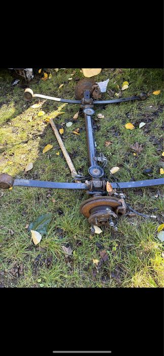 Ford transit custom 2015 wozek tył zawieszenie tylne resory