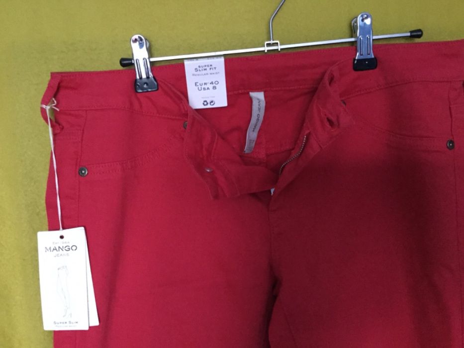 Spodnie Mango super slim 40