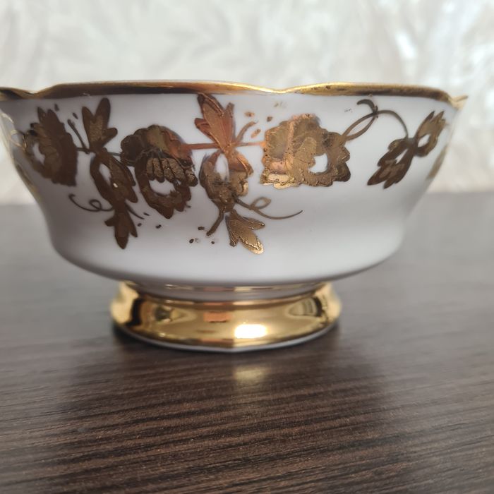 Чайный сервиз «Золотая нива» СССР — неполный, 12 предметов