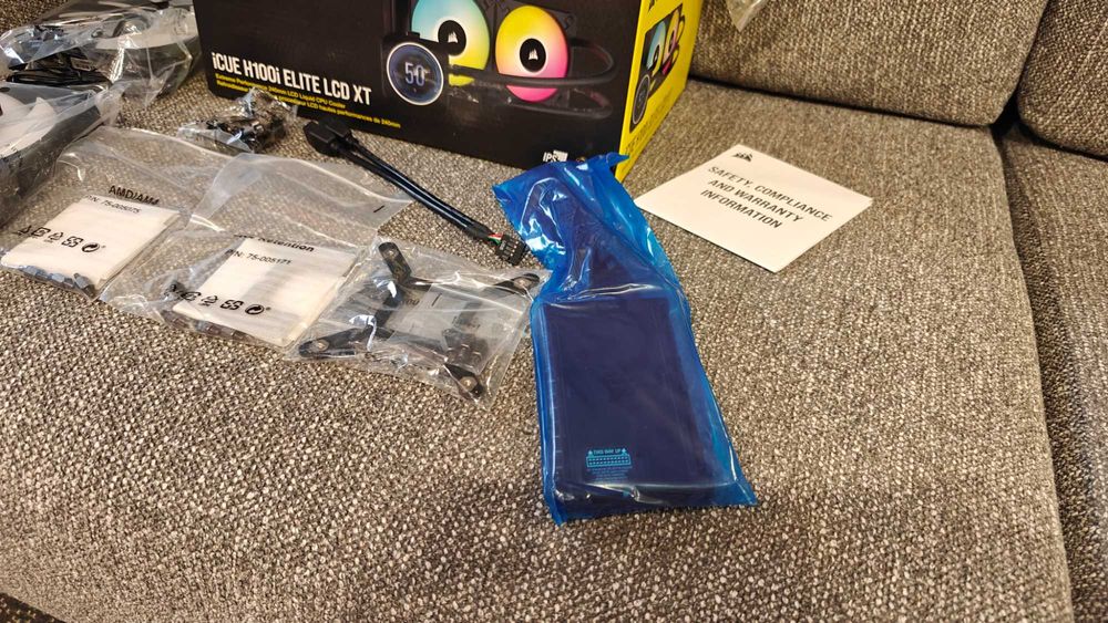 Corsair iCUE H100 Elite LCD XT - chłodzenie wodne nowe nieużywane TOP