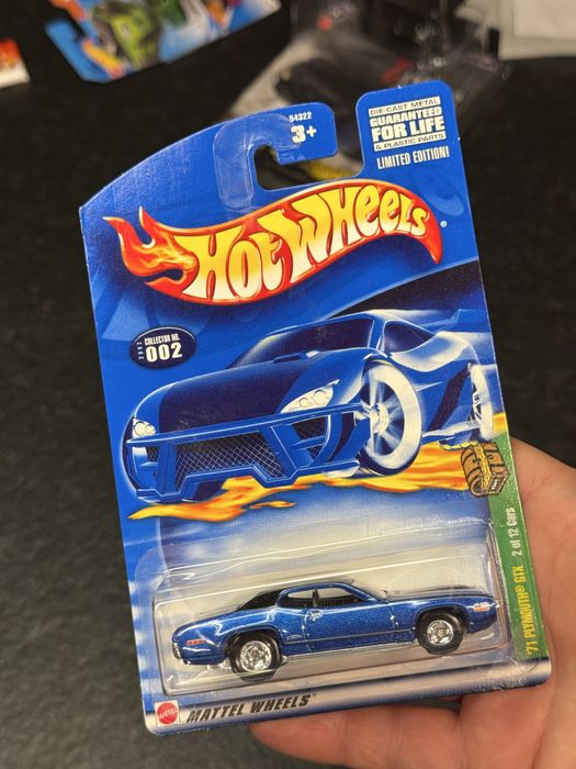 Hot Wheels STH Plymouth GTX '71 mega unikat 2002r. Super Treasure
