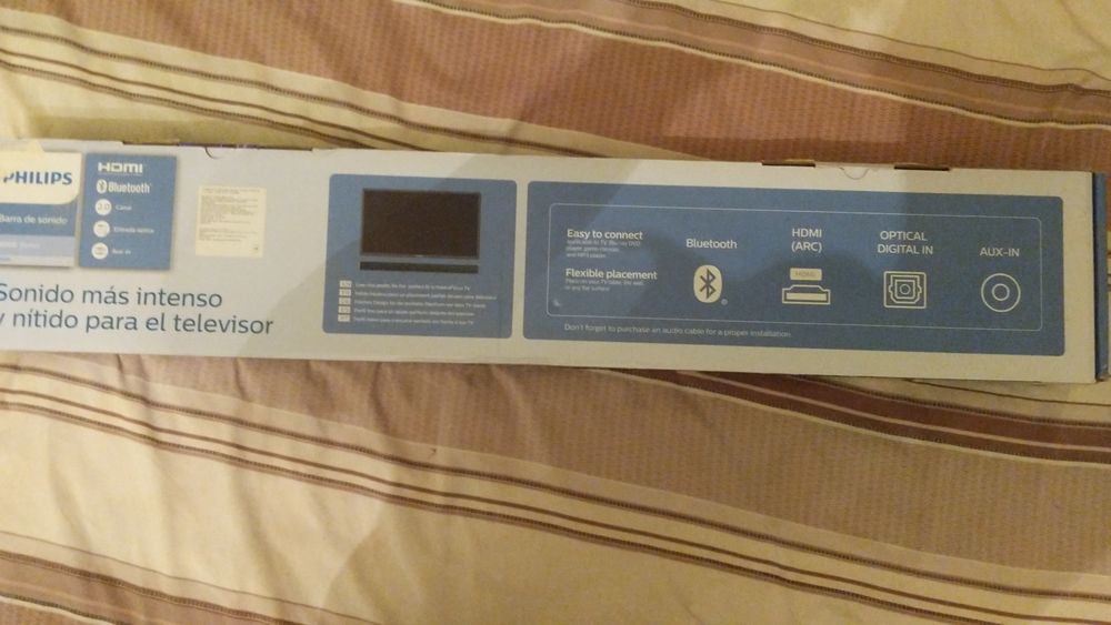 саундбар philips tab5105 30w