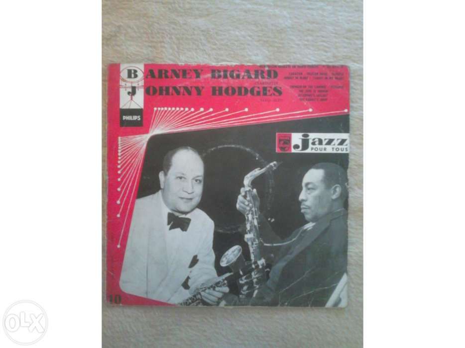 Lp antigo, jazz pour tous - barney bigard - johnny hodges - raro