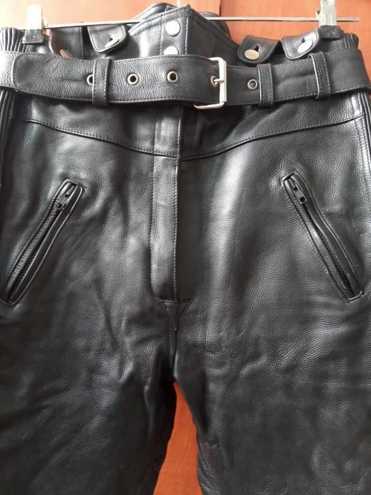 Spodnie skórzane