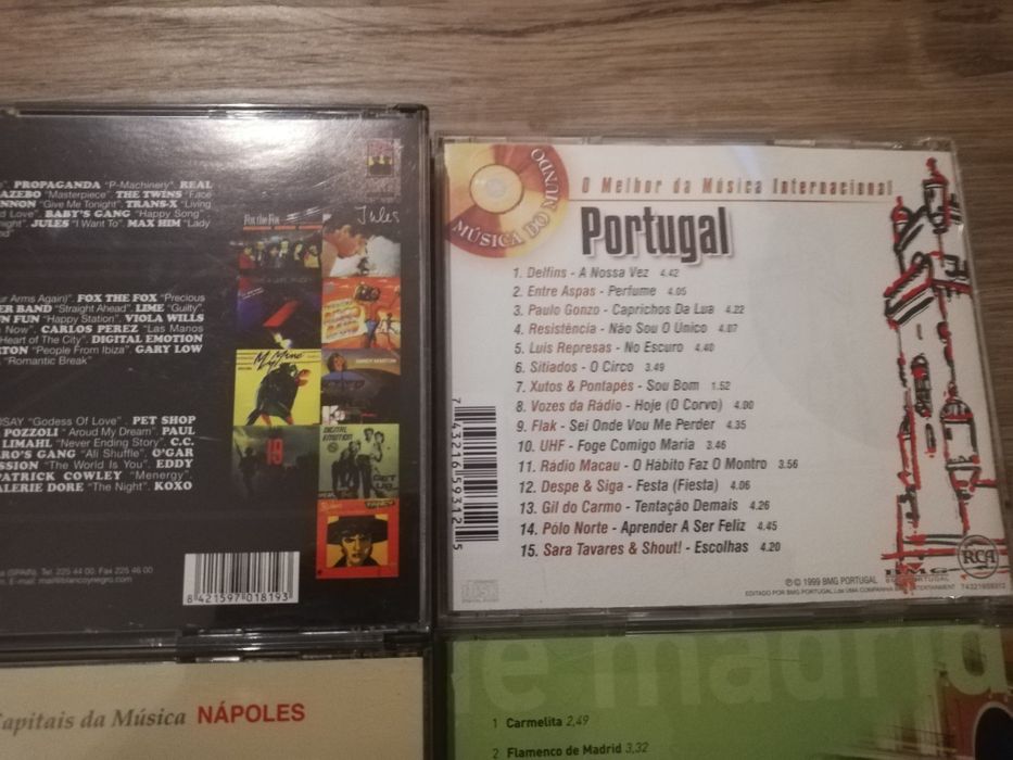 CD de música vários artistas