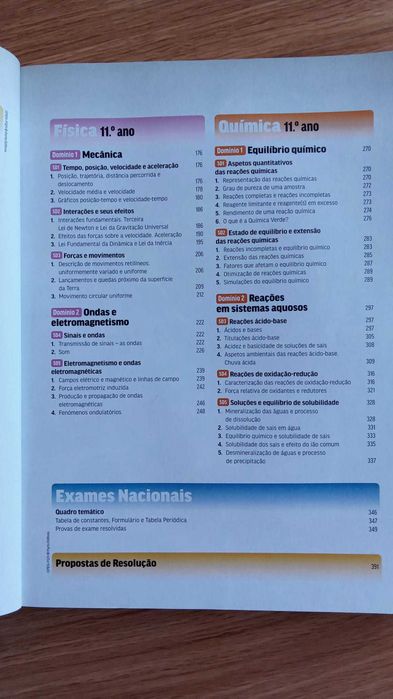 Livro de preparação para exame de Físico-Química