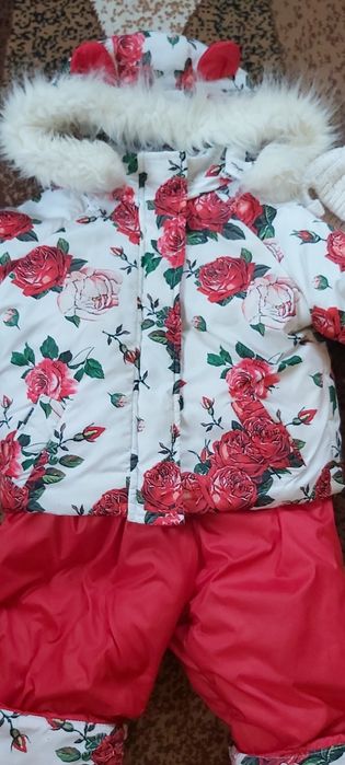 Зимовий комбінізон  доя дівчинки