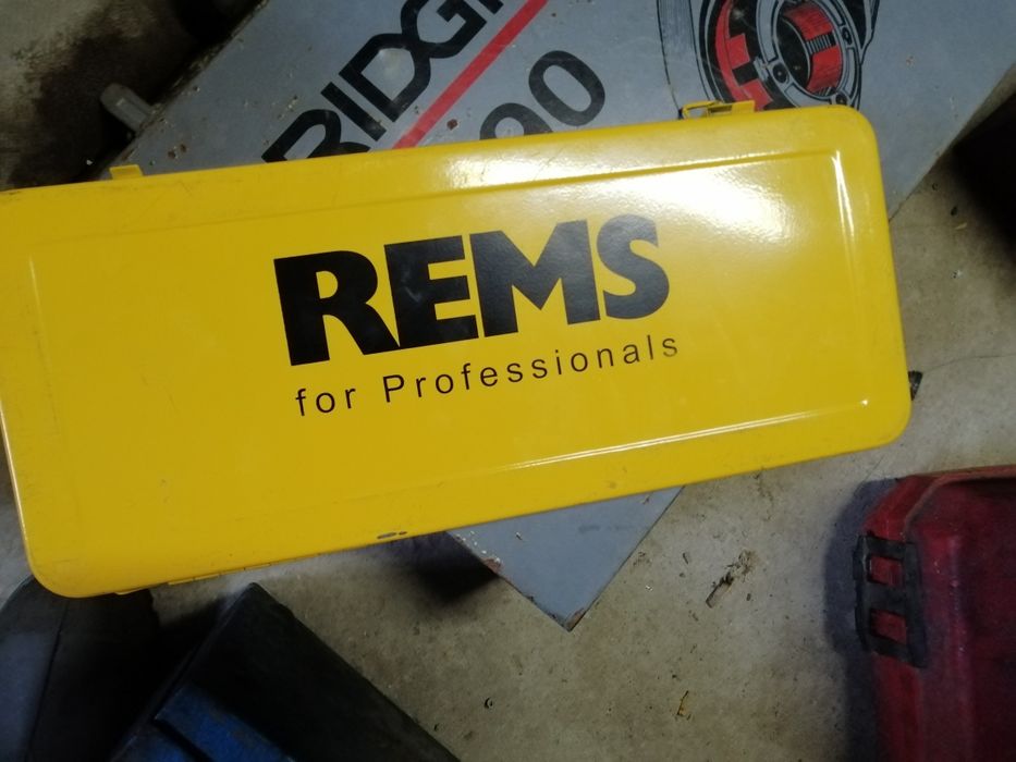 Pozostałości po elektronarzędziach Rems  ridgid rothenberger roller