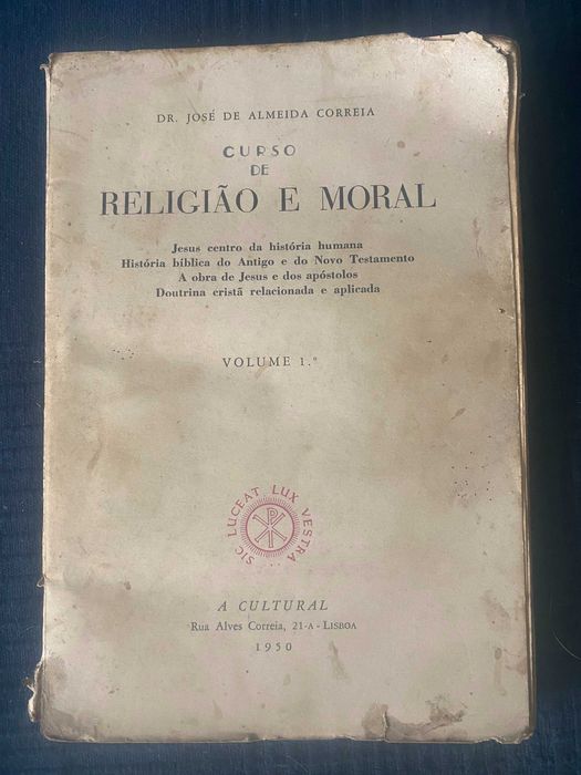 livro curso de religião e moral