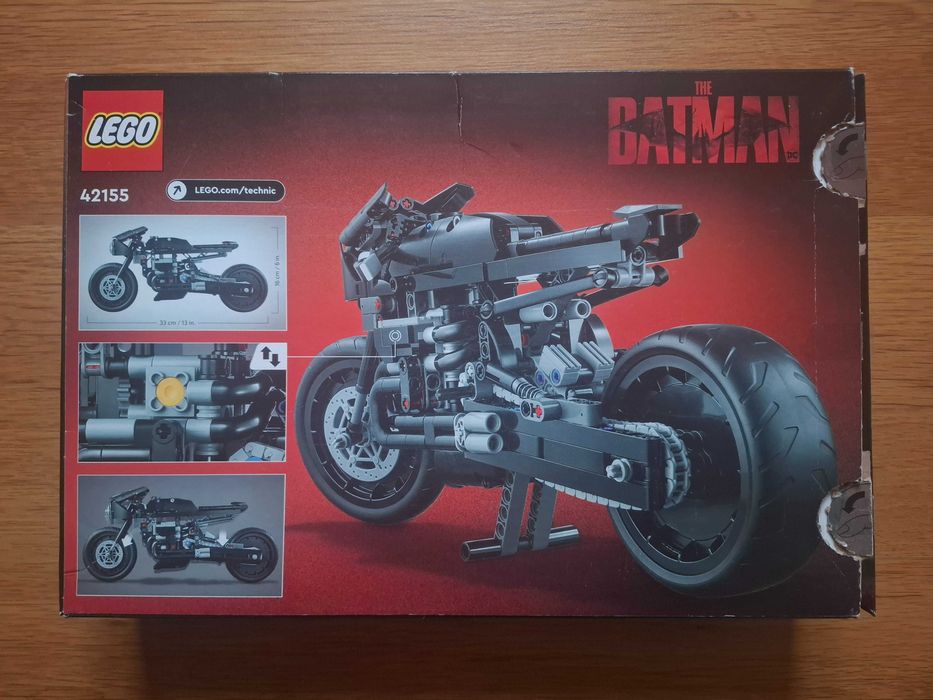 Конструктор Lego Technic 42155. The Batman Batcycle