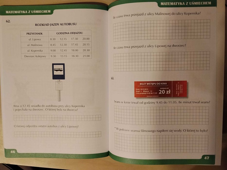Matematyka z uśmiechem. Klasa 3 - Elżbieta Jardanowska ~~ NOWA