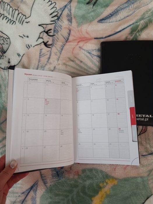 Kalendarz 2026 kalendarze 2szt. Zestaw planner planer notes notatnik