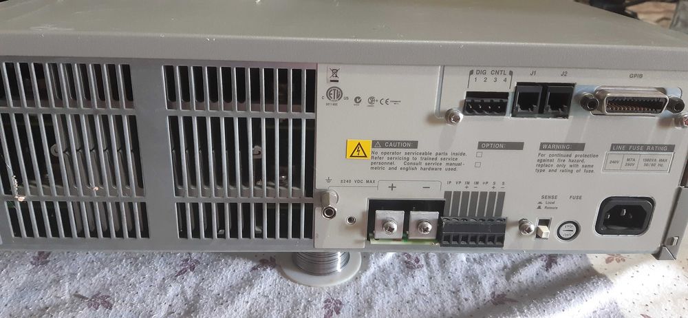 Fonte de alimentação Agilent 6653A industrial