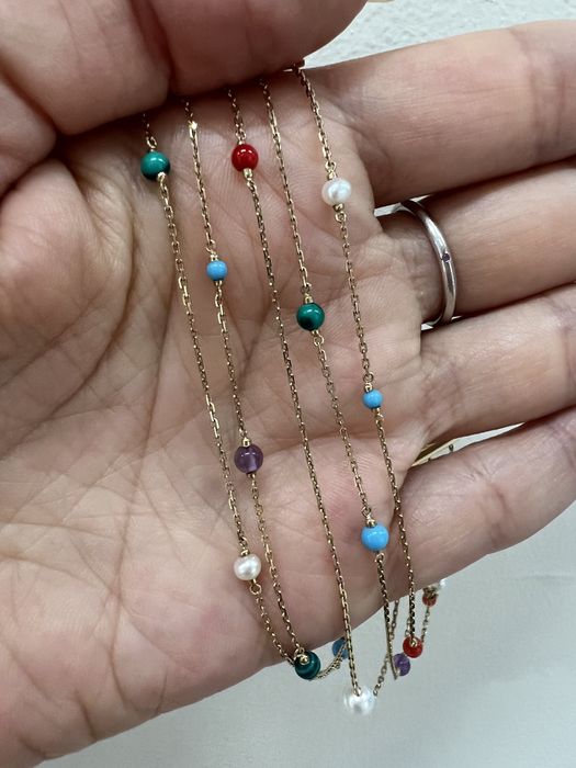 Золотой браслет Sova желтое золото 585 проба