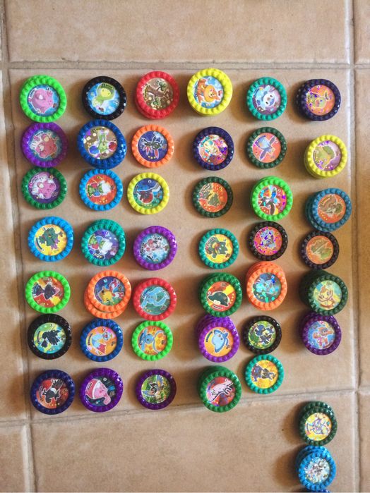 Tazos, pokemon rock