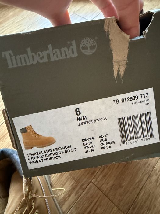Timberland buty 6  Junior