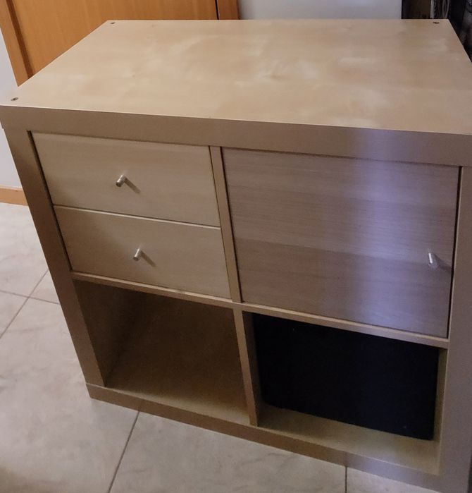 Movel cubo cor clara