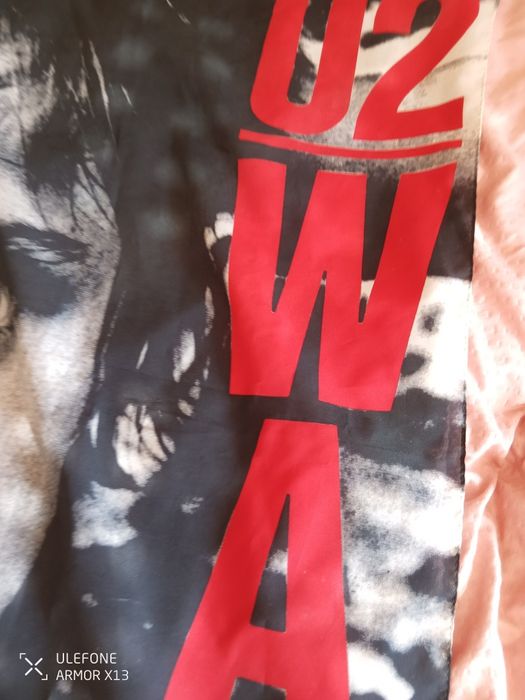 Bandeira banda U2 WAR, anos 80