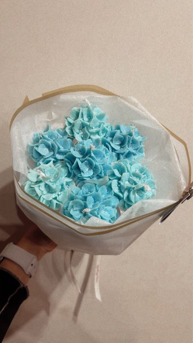 Świece sojowe kwiaty