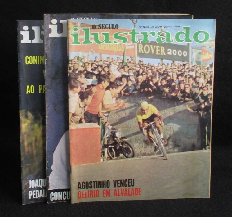 Revistas O Século Ilustrado Anos 60/70 Joaquim Agostinho Eduardo Gageiro Augusto Cabrita Peças de Colecção