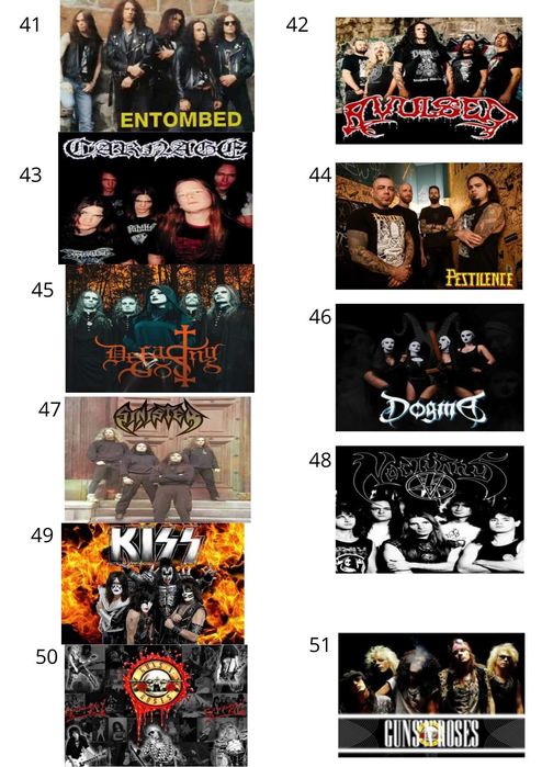 Magnes na lodówkę PUNK,METAL,ROCK