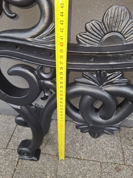 Nogi żeliwne ławka ogrodowa
