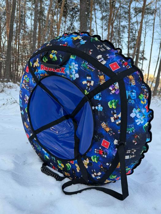 Тюбінг Плюшка Ватрушка Тюбинг 100см з камерою R16 2 види