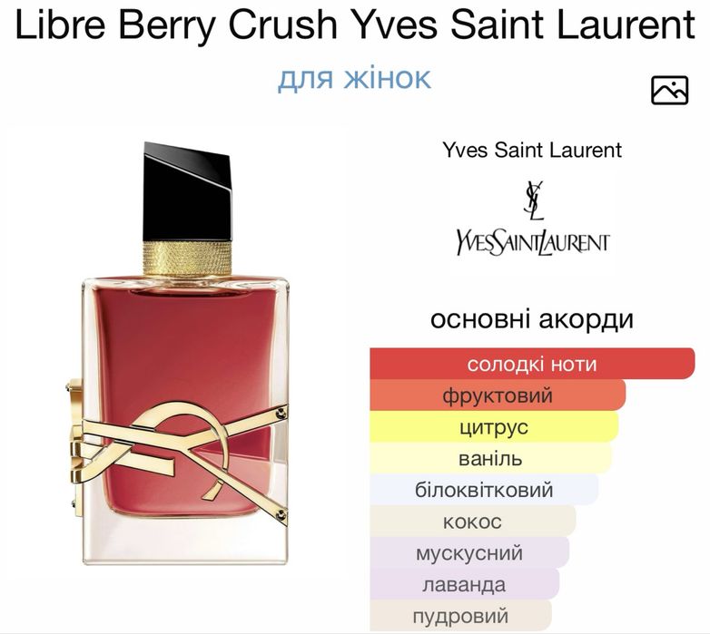Парфуми Yves Saint Laurent Libre Berry Crush 90мл. (Premium)