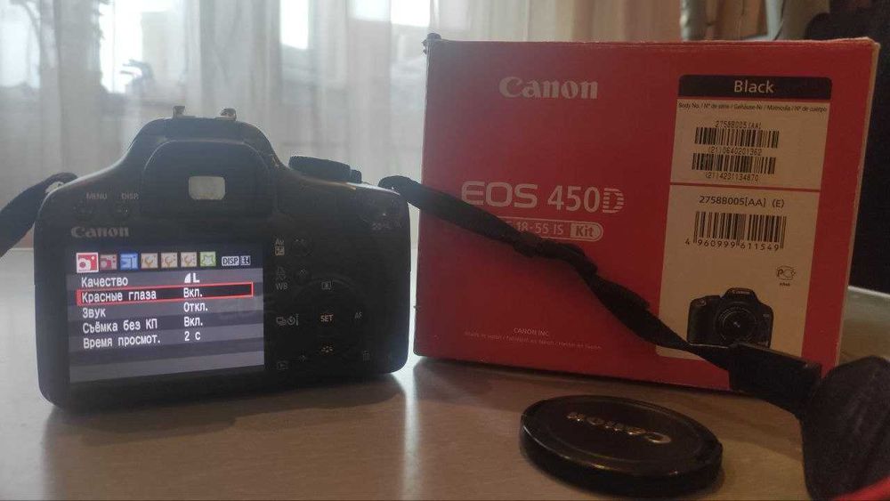 Продаю фотоапарат Canon EOS 450d