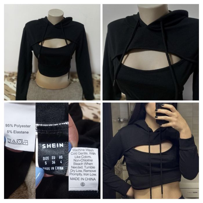 Кофта черная женская