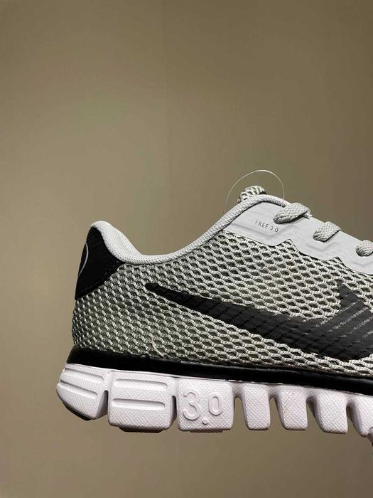 Кросівки Nike Free Run 3.0 V3 Light Grey premium | Кроссовки Найк чоловічі