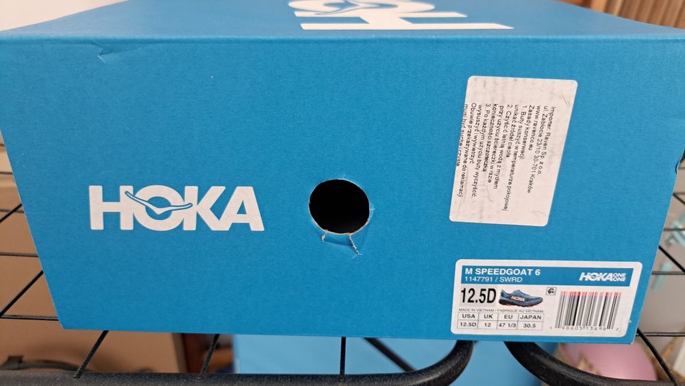 Hoka speedgoat 6 rozmiar  47 1/3