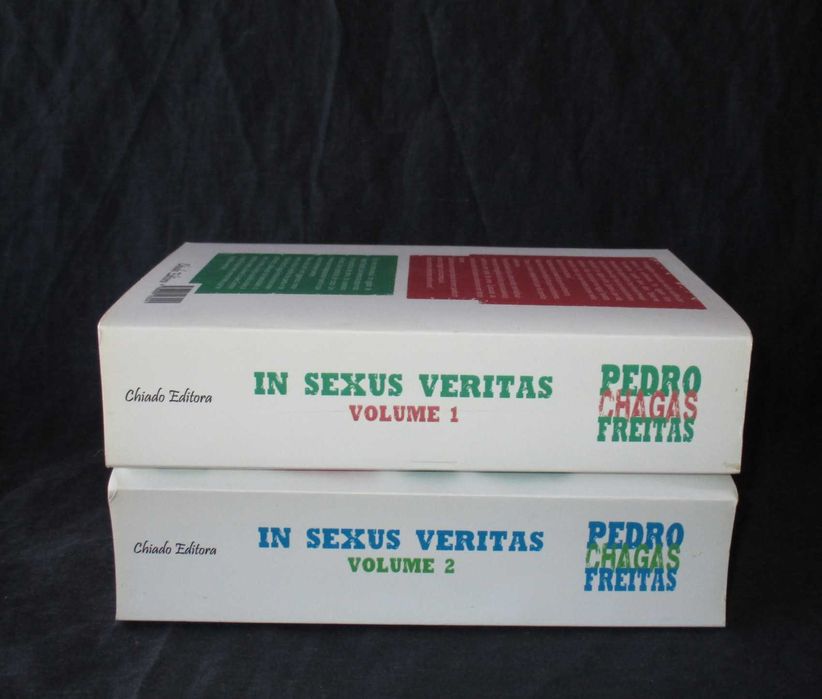 Livros In Sexus Veritas 2 volumes Pedro Chagas Freitas
