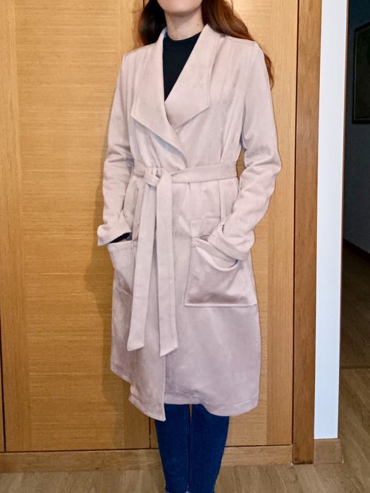 Casaco Comprido Salmão - Natura