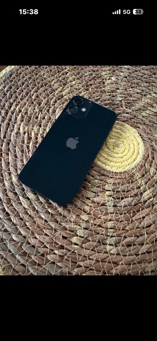 Iphone 12 mini preto em bom estado