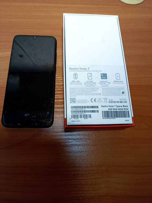 Продам Xiaomi Redmi Note 7 4/64GB