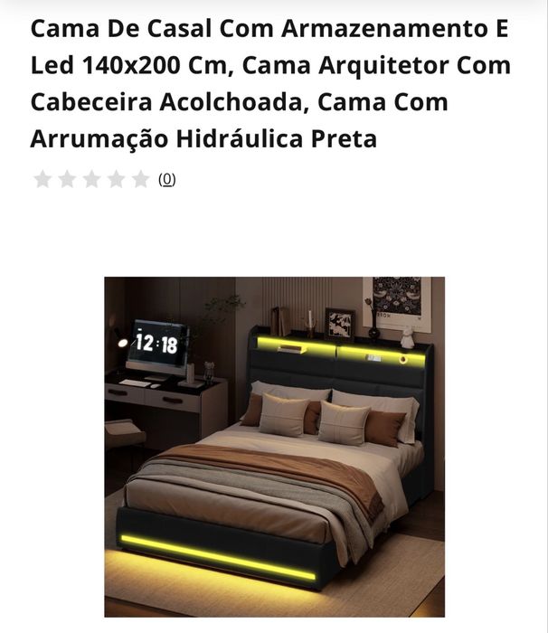 Cama + colchao casal