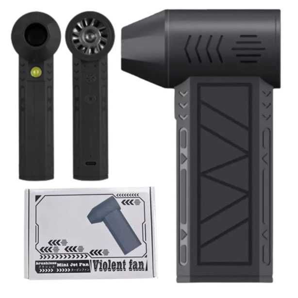 Турбовентилятор Turbo Jet 130000 RPM | Акумуляторний міні компресор