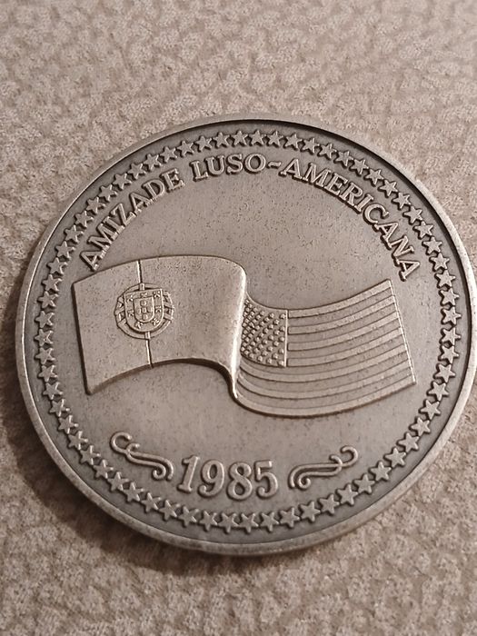 Medalhas em prata " Amizade Luso-Americana "