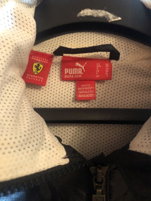 Куртка ветровка Puma Ferrari спортивная Tommy Hilfiger